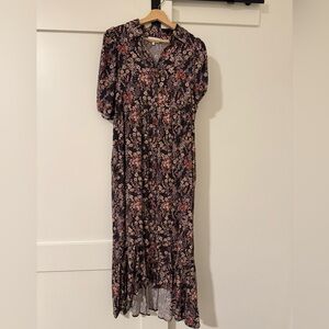 Bohme purple floral dress
